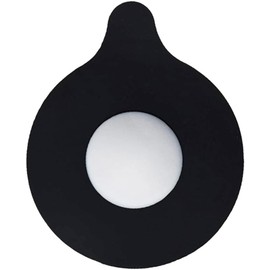 Tapón de drenaje de bañera de silicona reciclable, tapón de drenaje de bañera de uso universal para fregaderos, baño, cocina, lavandería, desagües de suelo (negro)