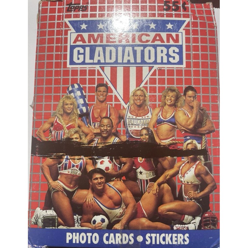 (1) 1991 American Gladiator Sports TV Show Trading Card Pack