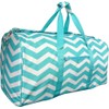 HY 22" Women's Chevron Print Gym Dance Cheer Travel Carry