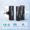 Micrófono De Solapa Boya Boyalink V2.0 Para Usb-c/lightning/3.58 Khz 24