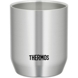 Thermos JDH-280P S Vacuum Insulated Cup, 9.5 fl oz (280 ml), Stainless Steel, Set of 2