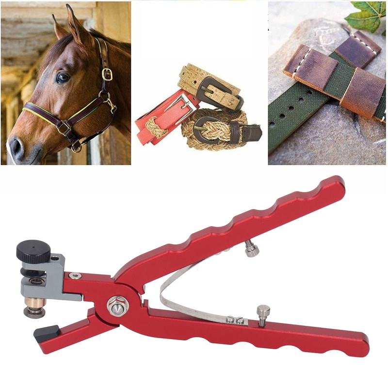 Hole Punch Pliers Ergonomic Labor Saving Aluminum Alloy Watch Band