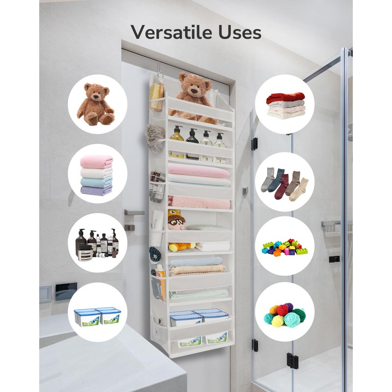 ULG Over The Door Organizer with 6 Large Pockets 12