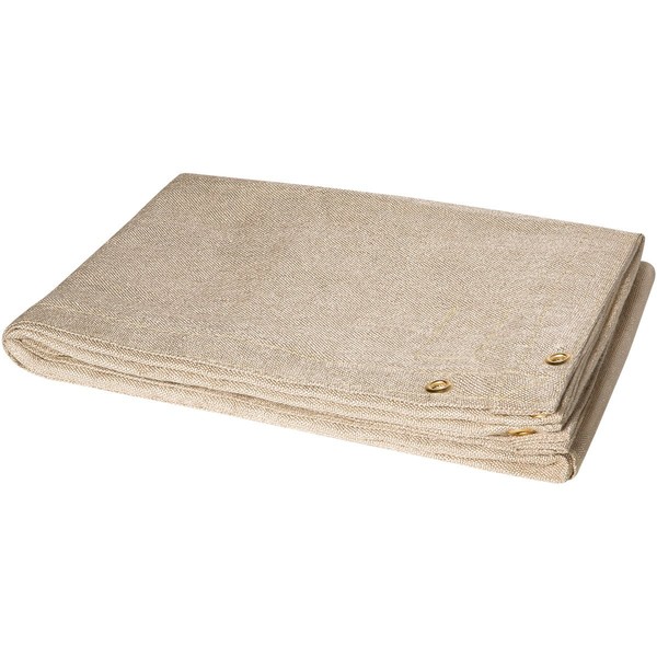 Steiner 372-8X8 Heat Cleaned Fiberglass Welding Blanket, 18-Ounce, Tan