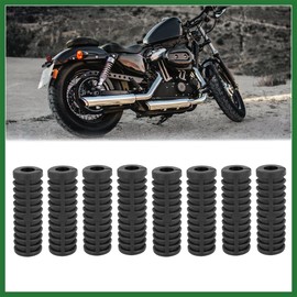 Motoforti 8pcs Motorcycle Gear Shifter Kick Start Lever Rubber Universal Long-lasting