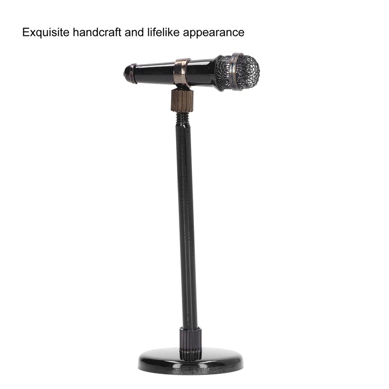Miniature Microphone Adjustable Mini Microphone Model Mini Musical Instrument with