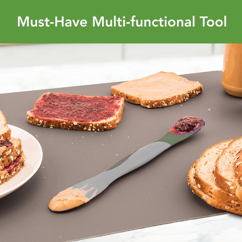 Tovolo Scoop and Spread Large Dual End Silicone Sandwich Spreader