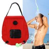 20L Folding Solar Heated Shower Bath Bags with Hose Shower