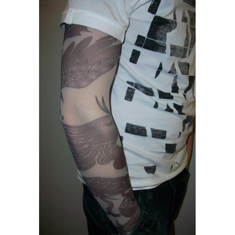 Fake Tattoo Adults Arm Sleeve Tranquil Design (T40)
