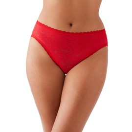 Wacoal Women's High Profile Hi Cut Brief Panty, Equestrian Red, X-Large