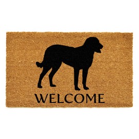 Calloway Mills Retrievers Chesapeake Bay Doormat (Brown/Black, 17" x 29")