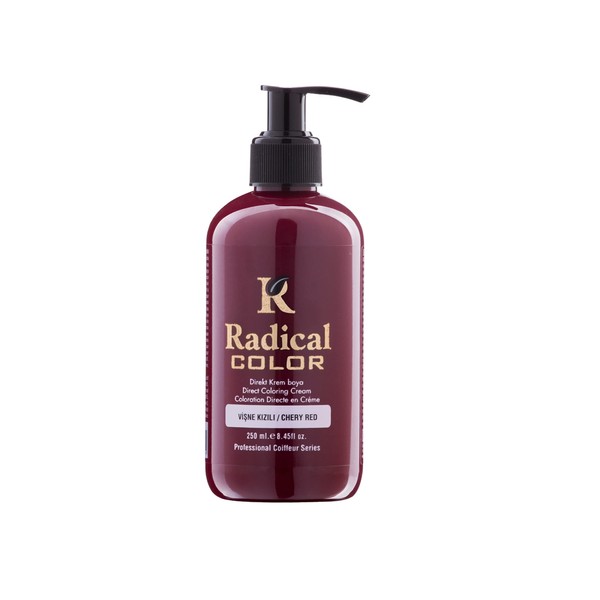 Radical Direct Colouring Hair Cream 250 ml (Cherry Red)