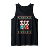 Ugly Xmas Sweater Havanese Dog In Christmas Socks Tank Top