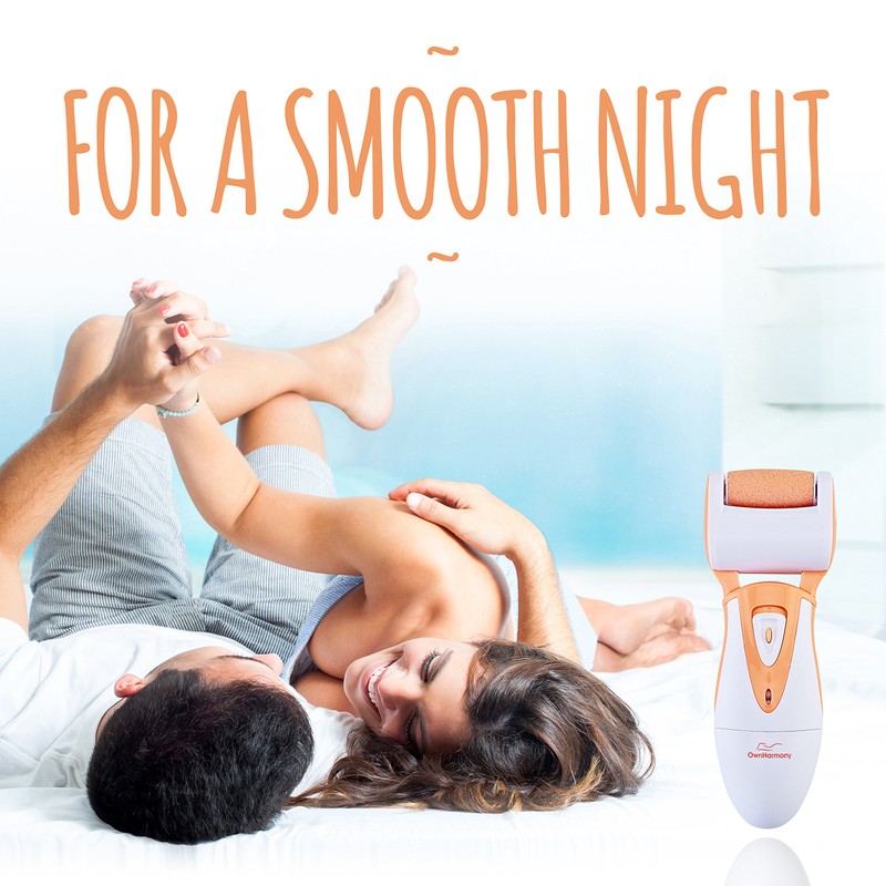 Own Harmony Rechargeable Callus Remover for Feet: Professional Electric Feet