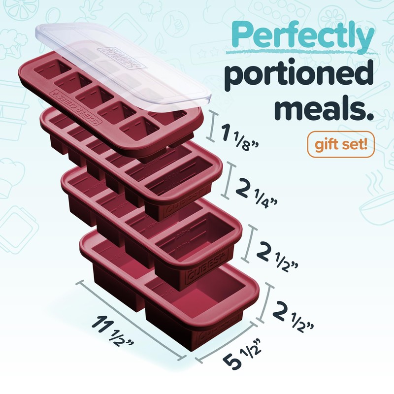 Souper Cubes Gift Set - Kitchen Set With 2 Tbsp,