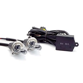 DDM Tuning Ultra HID Bi-Xenon Bulbs,w/Harness, OEM Quality, 20% Brighter, H4 / HB2 / 9003 3000K Pair