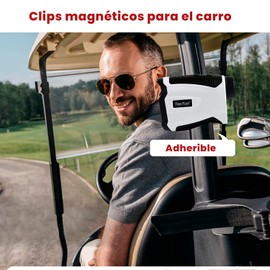ORZEL Distanciómetro Telémetro Láser - Apuntador y Medidor de Distancia Accesorios de Golf, Rangefinder Digital Apto para Competencia con Bolsa Estuche incluída, función de Bloqueo de asta y ángulo