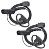 TWAYRDIO Walkie Talkie Earpiece with Mic for Motorola APX 6000