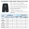 Wildbreath Men's 9" Swim Trunks UPF 50+ Quick Dry Beach
