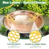 Pack of 2 Yellow Floating Bee Ladder, Plastic Floating Bee