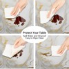 GzLeyigou Round Table Cloth Cover for Home Elastic Edge Waterproof