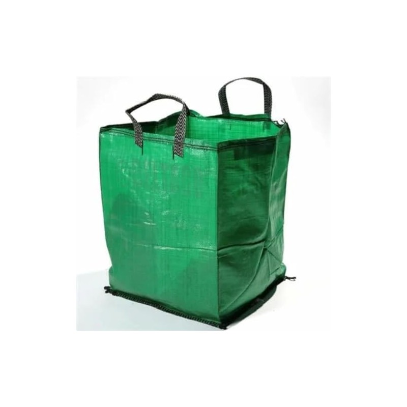 1x Heavy Duty Green Garden Waste Bags 120 Litre -