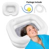 BIRDDIE Inflatable Hair Washing Shampoo Basin, Portable Hair Washing Bowl