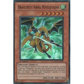 Yu-Gi-Oh! - Dragunity Arma Mystletainn (SDDL-EN002) - Structure Deck: Dragunity Legion - 1st Edition - Super Rare