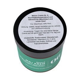 Fitomed Naturkosmetik Gesichtscreme für Müde Mischhaut 55g – Vegan Feuchtigkeitscreme Gesicht mit Hyaluronsäure und Extrakten - Verjüngung und Pflegend