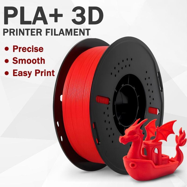 Epelay PLA+ 3D Printer Filament 1kg Spool - Strong Smooth