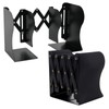 Sungran Bookend, Divider, Book Stand, Extendable, 3.9 - 16.9 inches