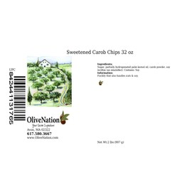 OliveNation Sweetened Carob Chips - 32 ounces
