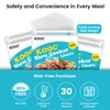 KOOC Slow Cooker Liners 10"x13" 30 count Small Size Disposable