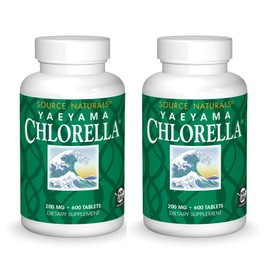 Yaiyama Chlorella 200 mg 600 tablets Country of origin USA 1+1, 2 pcs / 야이야마 클로렐라 200 mg 600 타블렛 원산지 미국 1+1, 2개