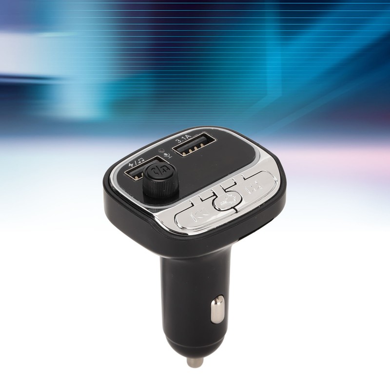 Car MP3 Player Hands Free Stereo QC3.0 Fast Charging Bluetooth