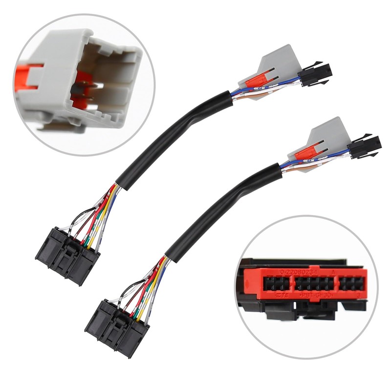 2 Set Conversion Harness Adapter 8 Pin to 22 Pin
