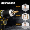 TOPEC Small Screw Extractor Set, 13 PCS Stripped Screw Removal