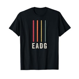 EADG - Bassista a 4 Corde, Stile Vintage Maglietta