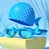 Kids Swimming Goggles for Pool Training – Anti-Fog Adjustable Fit