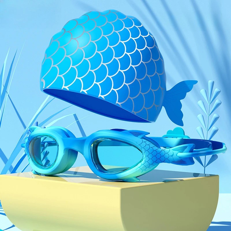 Kids Swimming Goggles for Pool Training – Anti-Fog Adjustable Fit