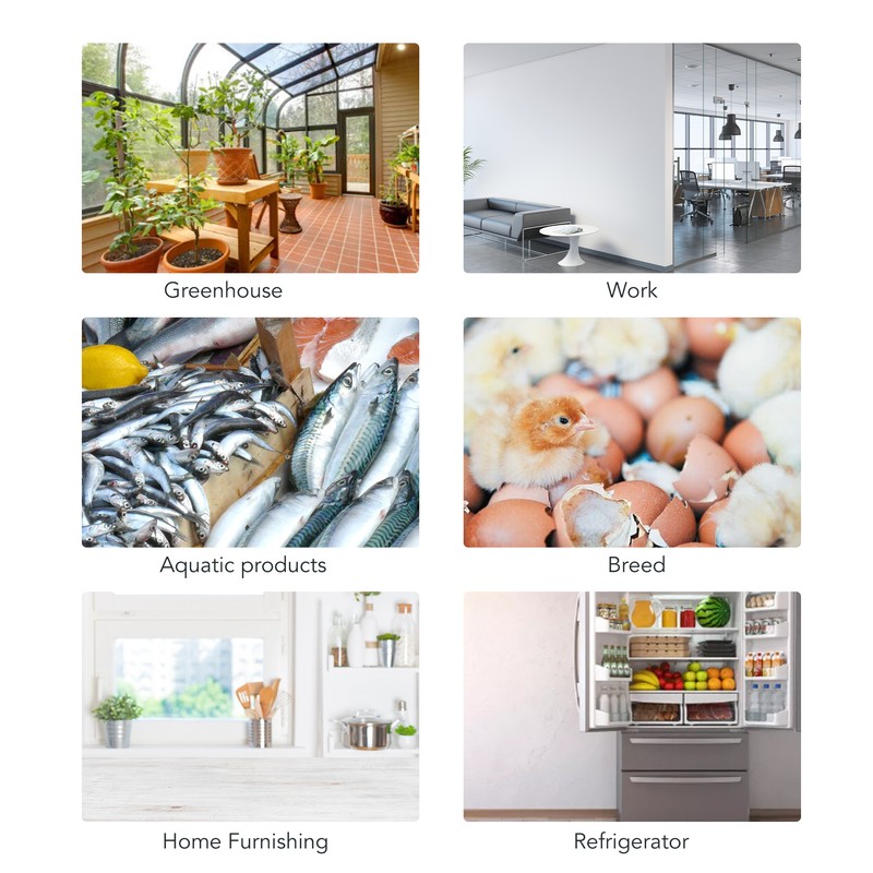 Smart Thermostat Digital Temperature Controller Socket Outlet Timer with Blue