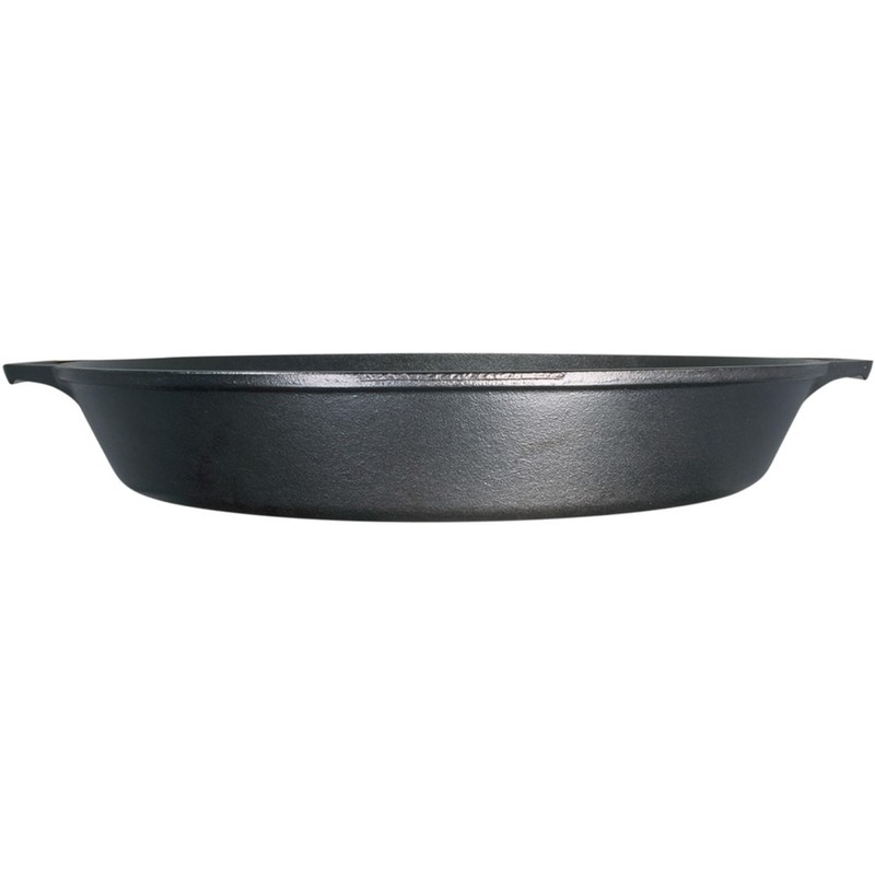 Lodge Logic 17" Large Cast Iron Skillet w/Built-in Handles