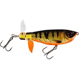 Westin Spot-On Twin Turbo 9 cm 19 g Floating Surface Bait, Colour: Bling Perch