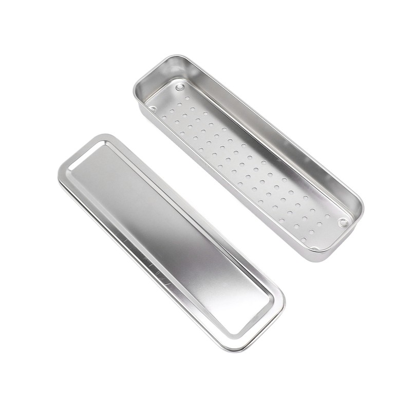 Stainless Steel Cutlery Tray Holder Kitchen Chopstick Spoon Fork Storage