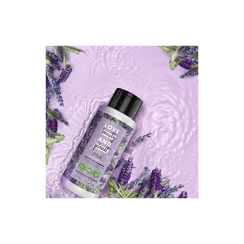 Love Beauty and Planet Shampoo for Unisex, Argan Oil and