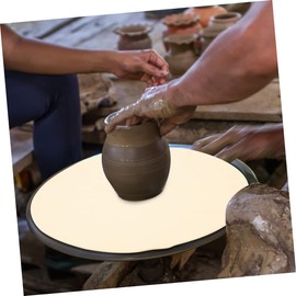 TEHAUX Pottery Throwing Cloth 2Pcs Pottery Tools Clay Pottery Tools Trimming Mud Cloth Mat Pottery Craft Cloth for DIY