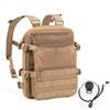 CLTAC ABP Tactical MOLLE Hydration Backpack Military Assault Vest Back