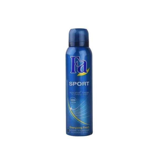 FA Deodorant 5 Ounce Spray Sport 48 Hour (Blue) (150ml)