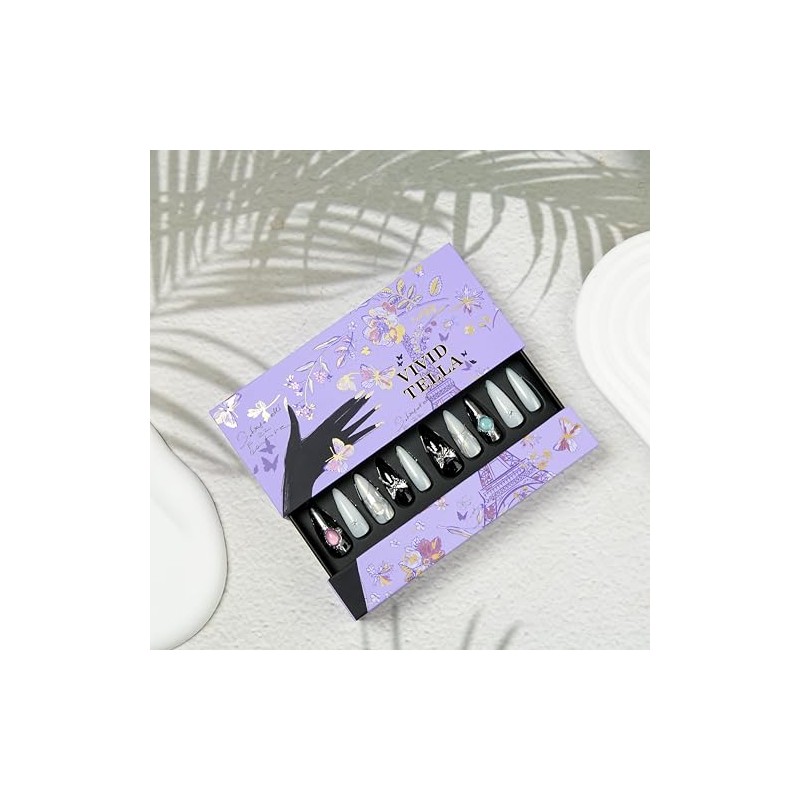 Press on Nails VS42-A (A001, Medium)