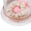 STORi Bella 2-Pack Headband and Scrunchie Holder | Clear Plastic